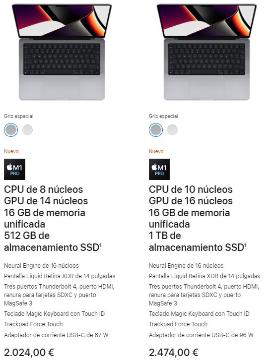 Apple descuento para estudiantes mac 14 pulgadas